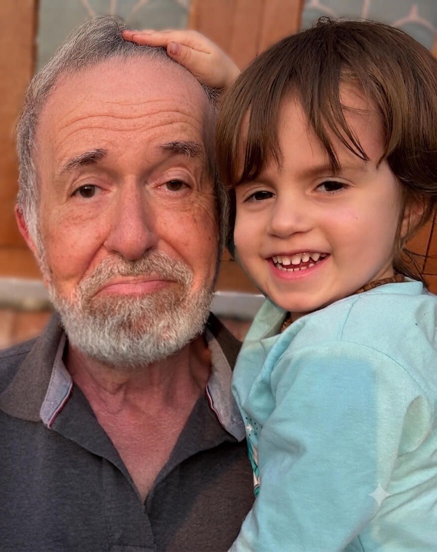 Jack Juni picture of Jack Juni and grandaughter